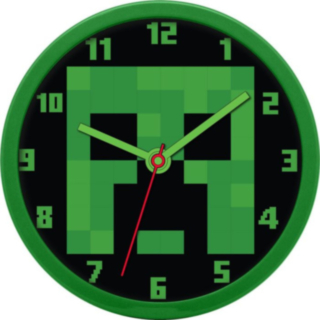 Minecraft® Seinäkello