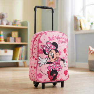 Minnie Mouse® Trolley-reppu Vaaleanpunainen