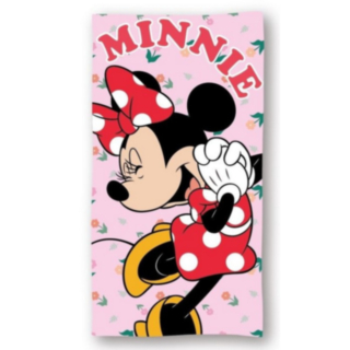Minni Hiiri® Rantapyyhe Vaaleanpunainen