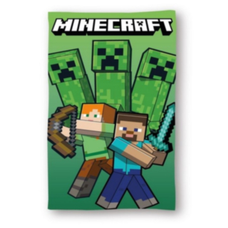 Minecraft® Creeper Rantapyyhe Vihreä