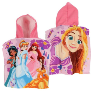 Disney Prinsessa® Pyyheponcho Vaaleanpunainen