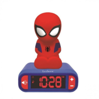 Spiderman® Herätyskello Yövalolla