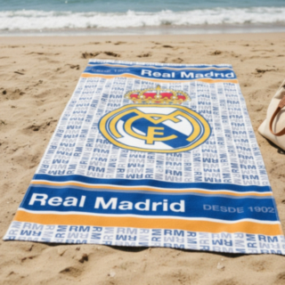 Real Madrid® Rantapyyhe Sininen