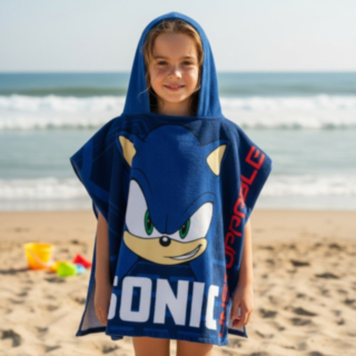 Sonic® Puuvillaponcho