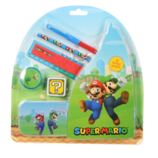 Super Mario® Koulunaloitussetti