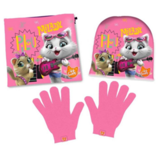 44 Cats® Pipo, Käsineet & Kaulahuivi Setti