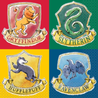 Harry Potter® Hogwarts tuvat -servetit