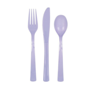 Muoviaterimet Violetti