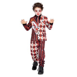 Halloween Klovnin Puku Lastenasu