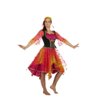 Ennustajanainen Mekko Naamiaisasu
