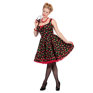Rockabilly kirsikkamekko