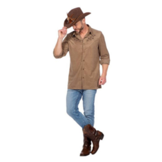 Ruskea Cowboy Paita
