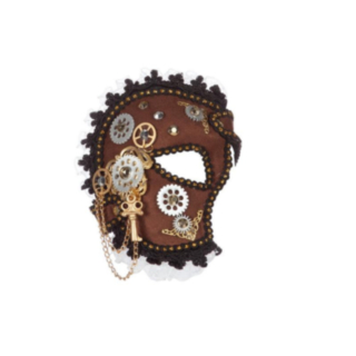 Steampunk Puolinaamio