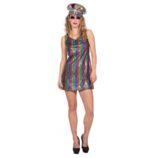 Sateenkaari Glittermekko
