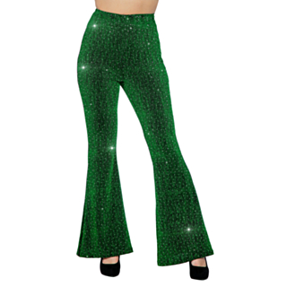 Glitter Disco Housut Vihreä