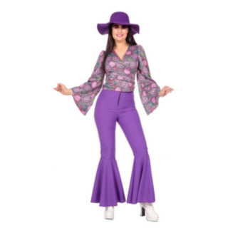 Hippi Flowerpower Paita Liila