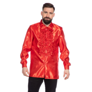 Disco Röyhelöpaita Punainen