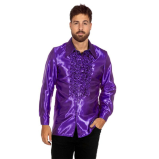 Disco Röyhelöpaita Violetti