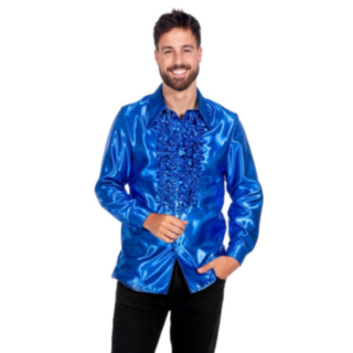 Disco Röyhelöpaita Sininen