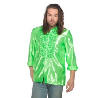 Disco Röyhelöpaita Neonvihreä