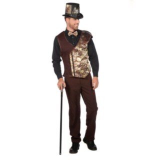 Steampunk Liiviasu Ruskea