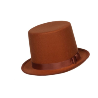 Gentleman Fedora Ruskea