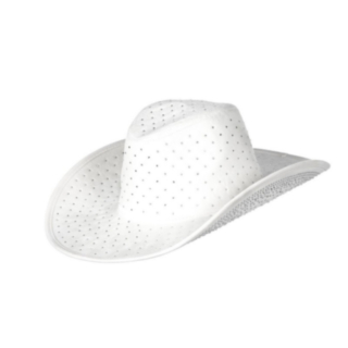 Strassi Cowboyhattu Valkoinen
