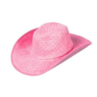 Strassi Cowboyhattu Vaaleanpunainen