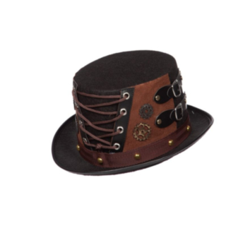 Gootti Steampunk Hattu Musta