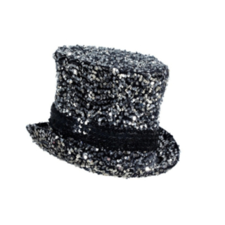 Glitter Silinteri Hopea/Musta