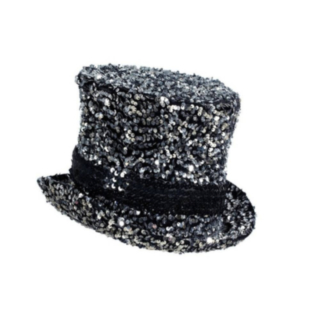 Glitter Silinteri Hopea/Musta