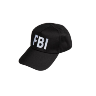 FBI Lippalakki Musta