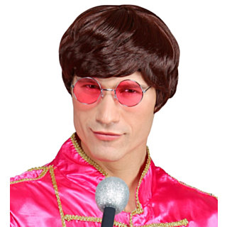 Beatles Peruukki Ruskea