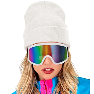 Afterski Laskettelulasit Valkoinen