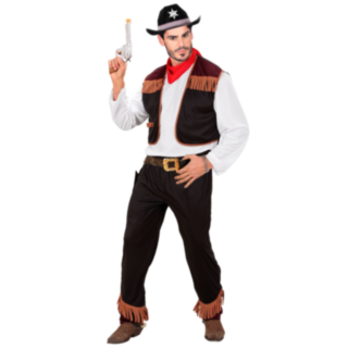 Perinteinen teksasilaisen cowboyn asu