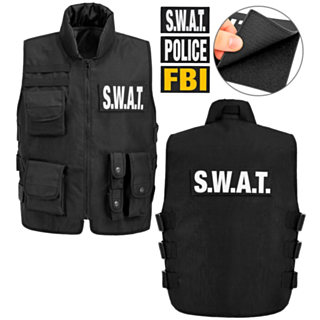 SWAT Taktinen Lastenliivi Musta