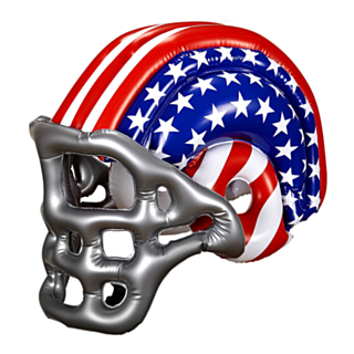 Lasten puhallettava Stars and Stripes -kypärä