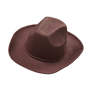 Realistinen Ruskea Cowboyhattu