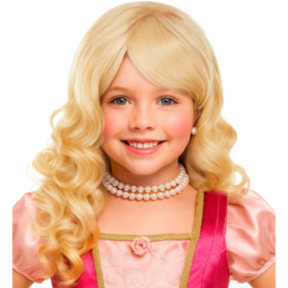 Prinsessa Lastenperuukki Blondi