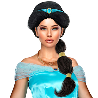 Arabialainen Prinsessaperuukki Musta