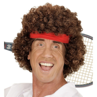 Tennispelaaja Peruukki