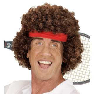 Tennispelaaja Peruukki