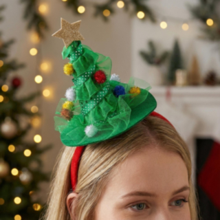 Joulukuusi Hiuspanta