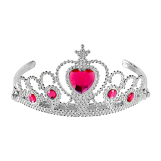 Hopea Tiara Pinkeillä Koristekivillä