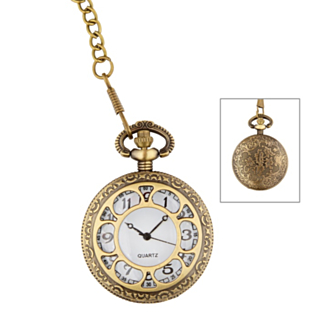 Steampunk Taskukello Pronssi