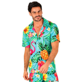 Flamingo Havaijipaita Turkoosi