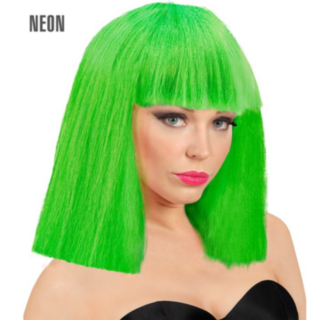 Neon Showgirl Peruukki Vihreä