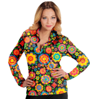 60-luvun Flowerpower Paita