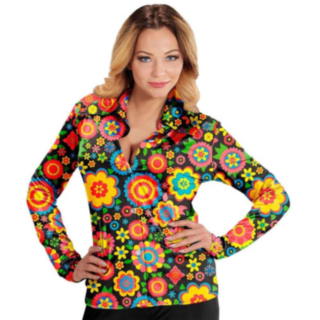 60-luvun Flowerpower Paita