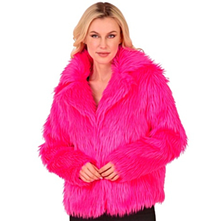 Neonpinkki Turkistakki